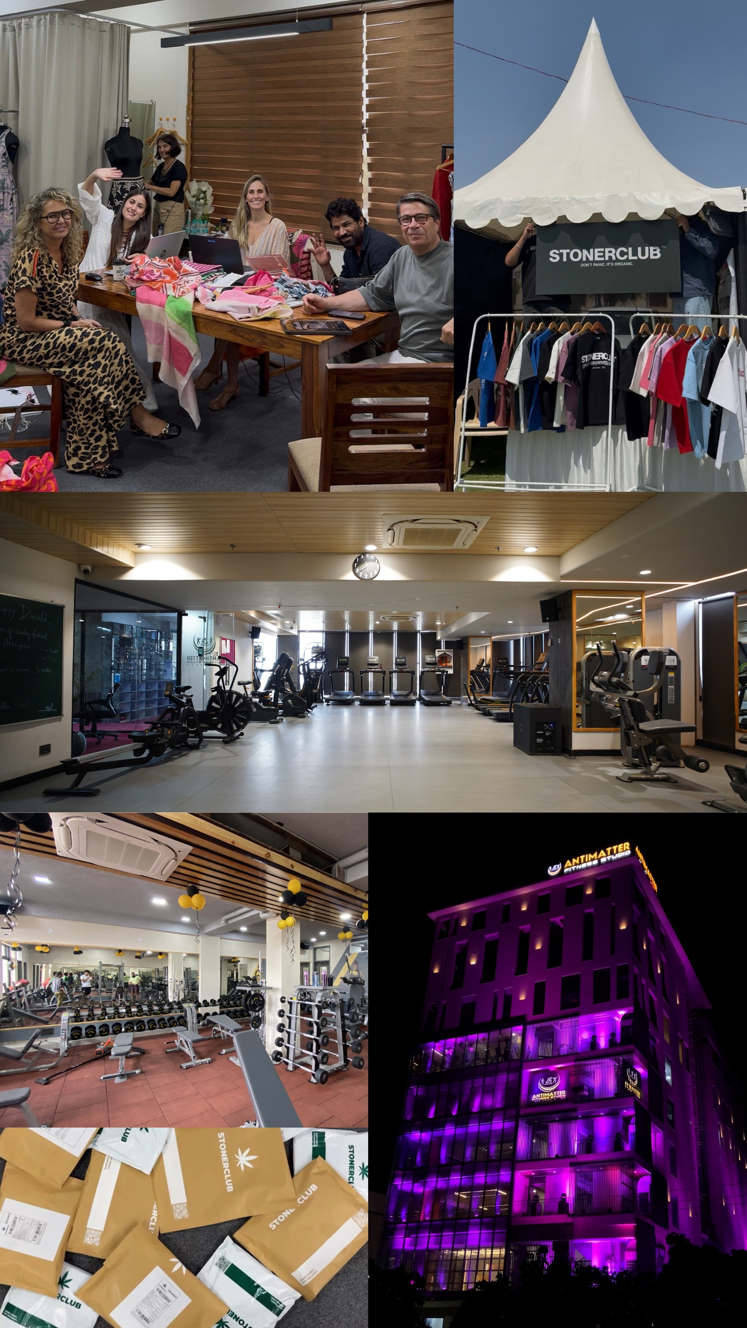 Inside the Teej Group businesses — design studio, retail and fitness floors